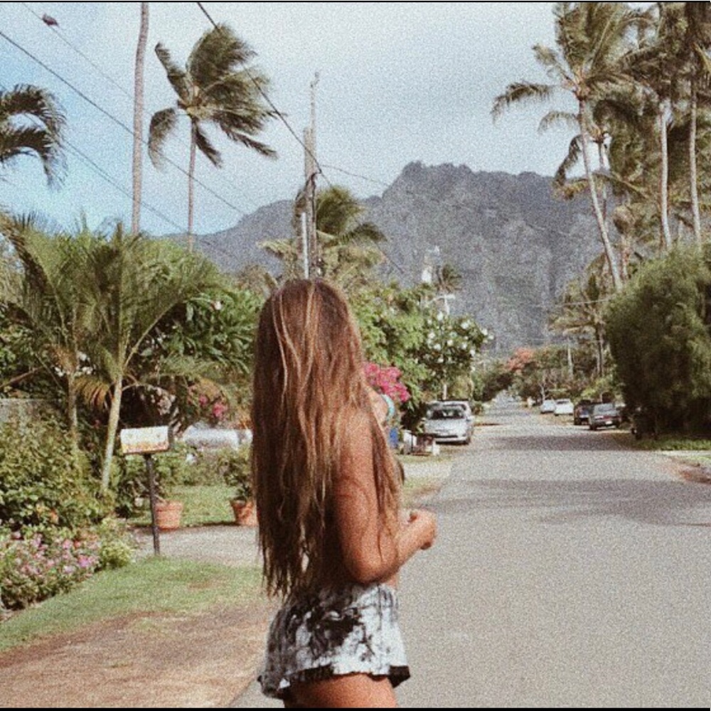 Tie dye shorts